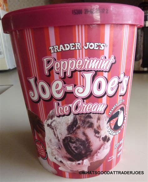 What's Good at Trader Joe's?: Trader Joe's Peppermint Joe-Joe's Ice Cream