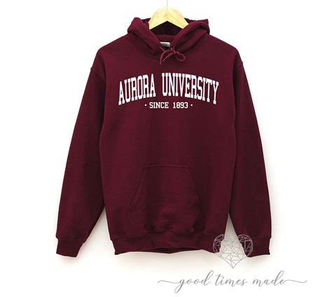 Customized College Sweatshirt, Custom School Hoodie, Personalized College Gift, Graduation Gift ...