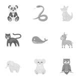 Big Mammals - A Vector Illustration Stock Photo - Image: 55345984