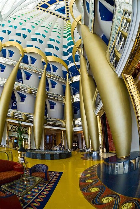 Burj Al Arab Hotel Interior