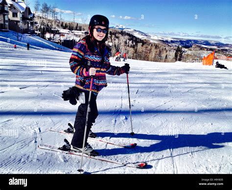 Mountain Resort in Colorado Stock Photo - Alamy