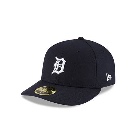 Detroit Tigers Authentic Low Profile Home 59FIFTY On-Field Fitted Cap - Vintage Detroit Collection