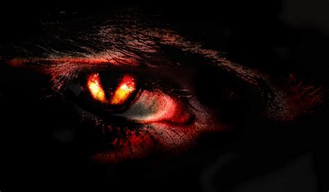 Download Evil Demon Dark Eye HD Wallpaper