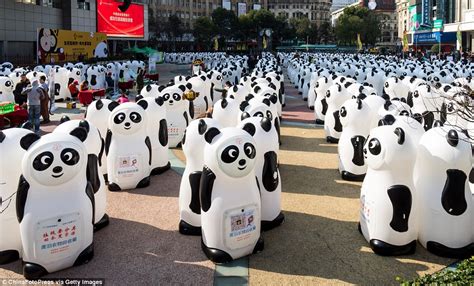 Shanghai wheels out panda bins to encourage residents to donate old ...