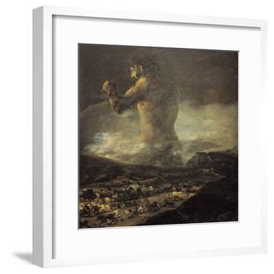 'The Colossus' Art Print - Francisco de Goya | Art.com