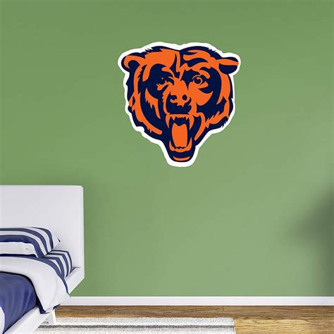 Chicago Bears Logo Wall Decal | Shop Fathead® for Chicago Bears Decor