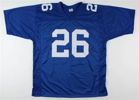 Saquon Barkley Signed Jersey (Beckett COA) | Pristine Auction