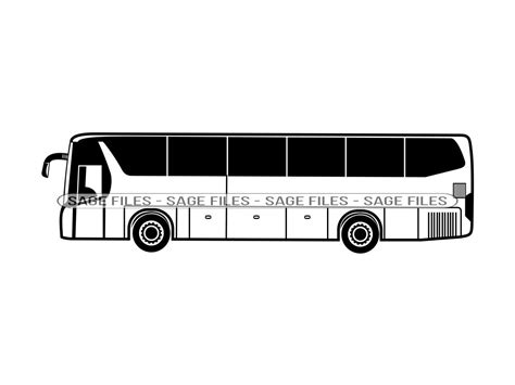 Coach Bus 2 SVG Coach Bus SVG Coach Bus Clipart Coach Bus - Etsy