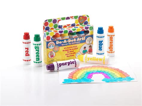 Amazon.com: Do A Dot Art Marker Rainbow, 6-pack: Toys & Games | Do a dot, Dots art, Dot markers