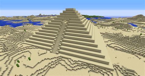 I made a Pyramid! The inside is filled with traps, mazes and a treasure room! : Minecraft in ...