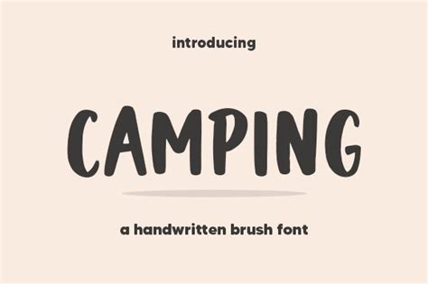 Camping font | Fonts2u.com