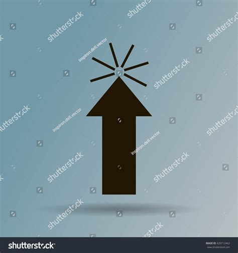 Click Here Icon Stock Vector (Royalty Free) 420712462 | Shutterstock