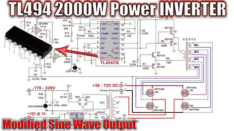 Circuit Diagrams Of 1000w Sinewave Inverter