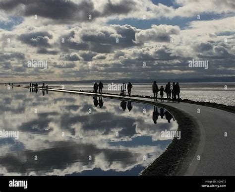 West Kirby marine lake Stock Photo - Alamy