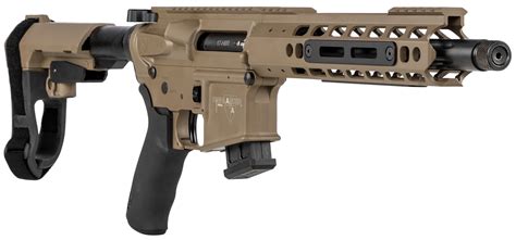 Alexander Arms Highlander AR-15 Pistol 17 HMR 11" Barrel 10 Rounds SBA3 Pistol Brace FDE Finish ...