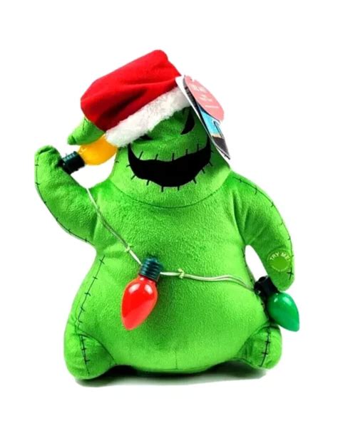 THE NIGHTMARE BEFORE Christmas Oogie Boogie Animated Musical Light Up Plush $34.95 - PicClick