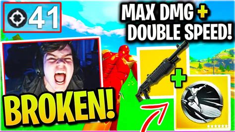 MONGRAAL REVEALS The Most OVERPOWERED Combo in SEASON 4! (MAX DAMAGE + DOUBLE SPEED) Fortnite ...