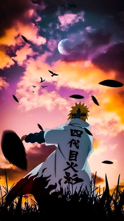 Namikaze minato, cloud, sky, HD phone wallpaper | Peakpx