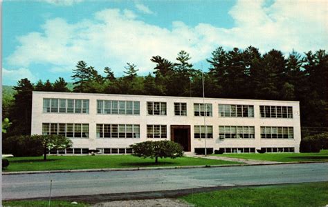 Vintage Postcard Proctor High School Located at Proctor Vermont C. 1970s | United States ...