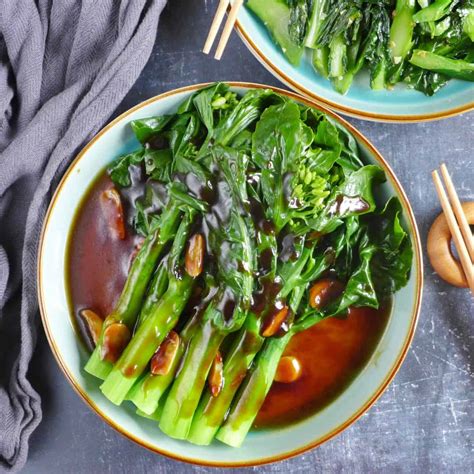 Chinese Broccoli (Gai Lan/芥蓝) Two Ways - Red House Spice