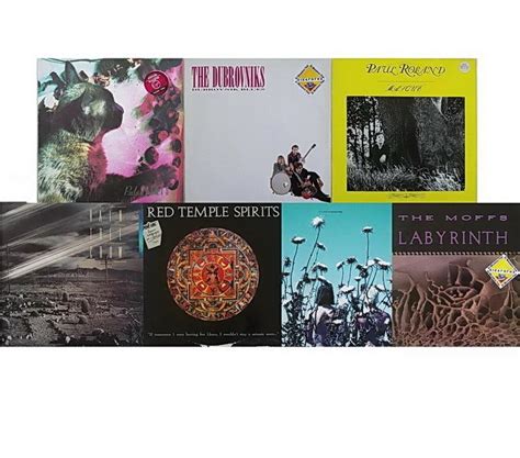 Alternative/Experimental/Folk Rock Collection of 7 LP Albums in 8 LP ...