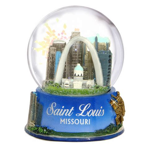 St. Louis, Missouri Snow Globe