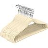 Amazon.com: Utopia Home Premium Velvet Hangers 50 Pack - Non-Slip ...