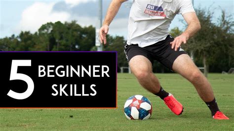 5 MOST BASIC SOCCER/FOOTBALL SKILLS for BEGINNERS - YouTube