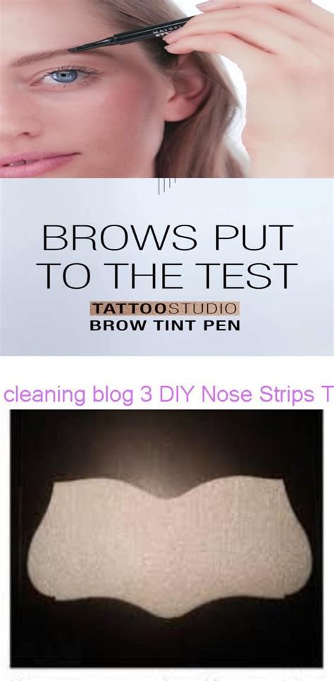 cleaning blog 3 DIY Nose Strips To Get Rid Of Blackheads | Diy nose strips, Get rid of ...