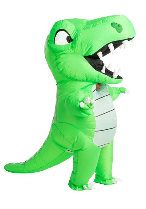 Inflatable Adult Green Dino Costume