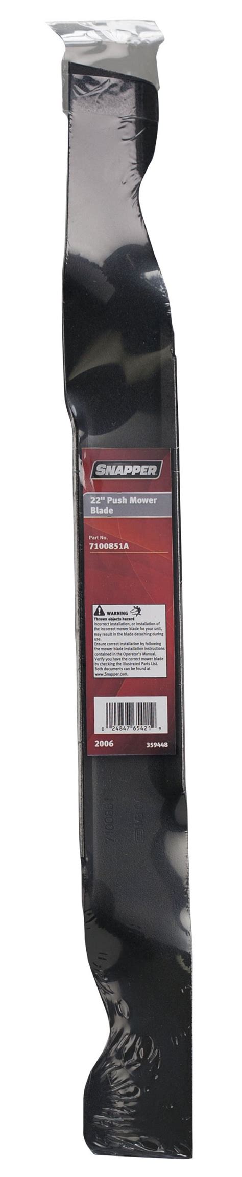 Buy Snapper 2006 22" Push Mower Blade Online at desertcartINDIA