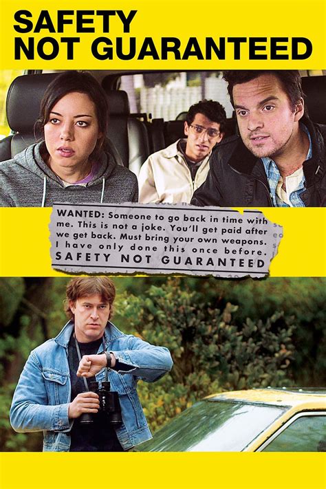 Safety Not Guaranteed (2012) - Posters — The Movie Database (TMDB)