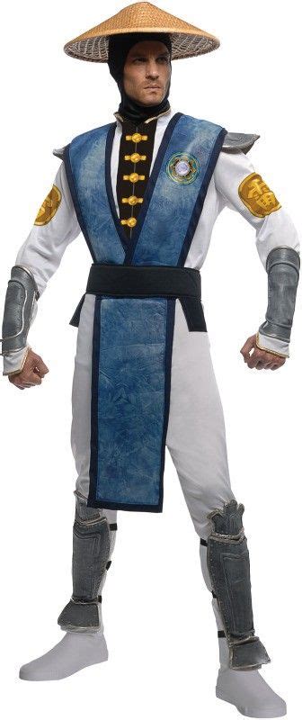 Raiden Jumpsuit with attached tabard and shoulder guards, Belt, Shin ...