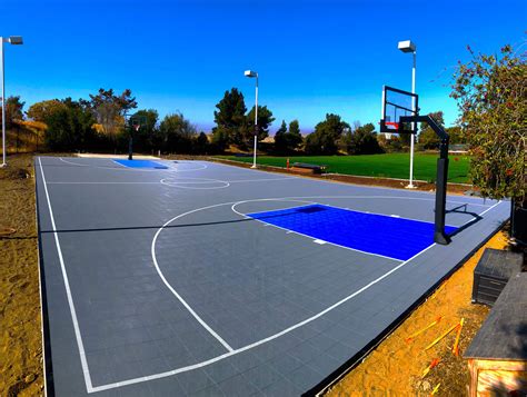 Backyard Basketball Courts - Outdoor Residential | AllSport America