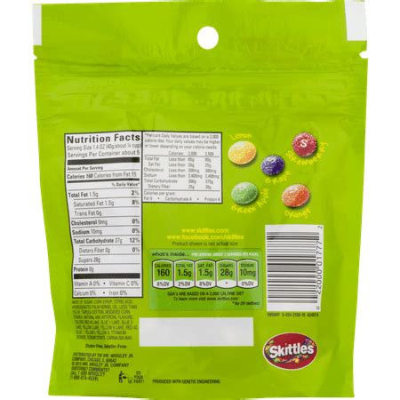 Sour Skittles Nutrition Facts – Besto Blog