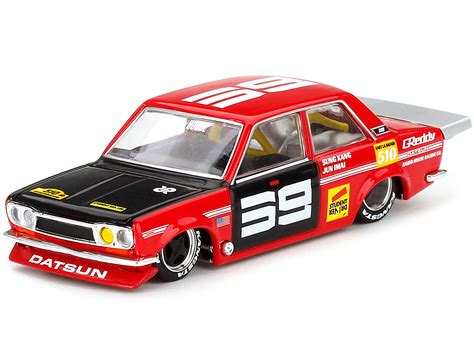 Buy Datsun 510 Pro Street SK510 Red and Black (Designed by Jun Imai) Kaido House Special 1/64 ...