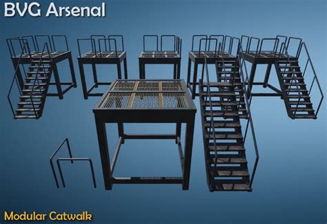 Modular catwalk - HQ | GameDev Market