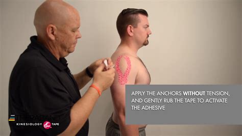 Kinesiology Taping Technique For Shoulder Support (Option 1) - YouTube