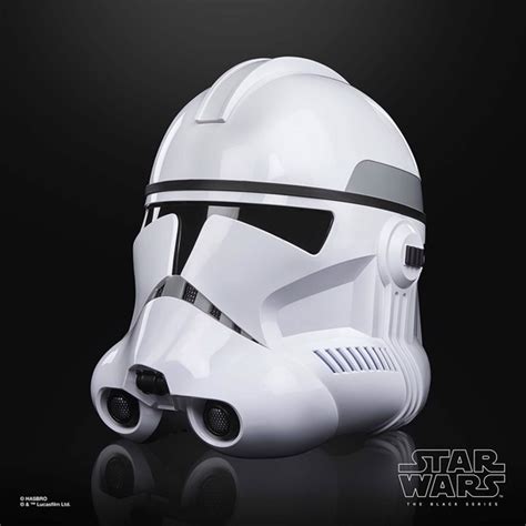 Star Wars - Black Series - Phase II Clone Trooper Premium Electronic Helmet - Toys and ...