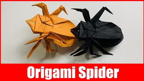 Simple Origami Spider: Easy Papercraft for All Ages – easy origami tutorial