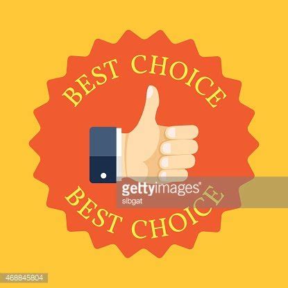 Best Choice Symbol Concept. Flat Design. Stock Clipart | Royalty-Free | FreeImages