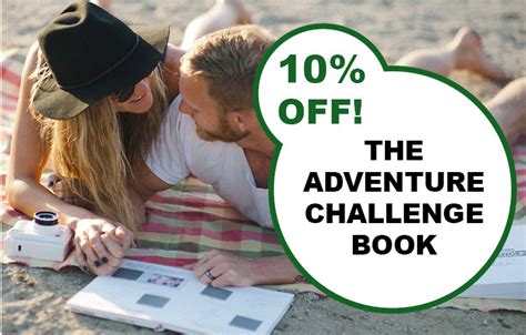 10% OFF The Adventure Challenge Book - Romantic Explorers | Date Ideas and Romantic Travel ...