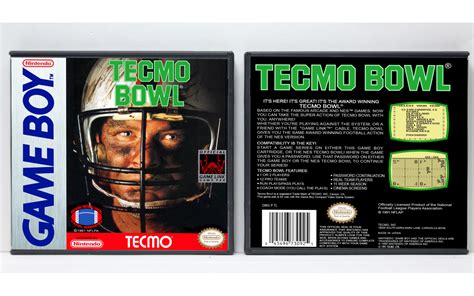 Gaming Relics - Game Boy & Color - Tecmo Bowl