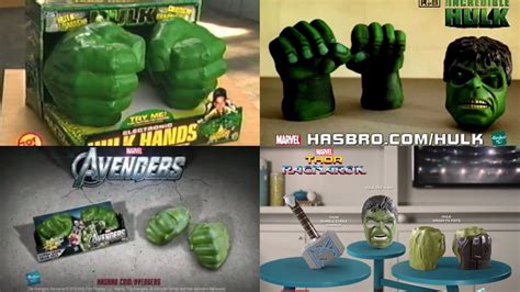 Hulk Hands Through the Years - 2003 to 2017 - YouTube