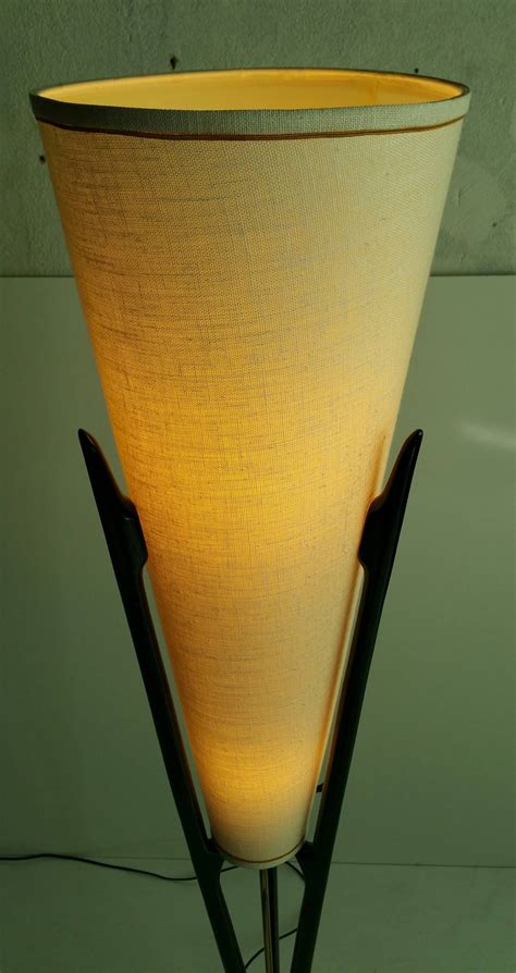 Mid Century Modern Cone Floor Lamp,,Classic Adrian Pearsall at 1stDibs