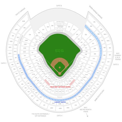 Yankee Stadium Seating Chart Concert