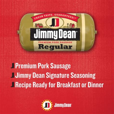 Jimmy Dean® Premium Pork Regular Breakfast Sausage Roll, 16 OZ - Kroger