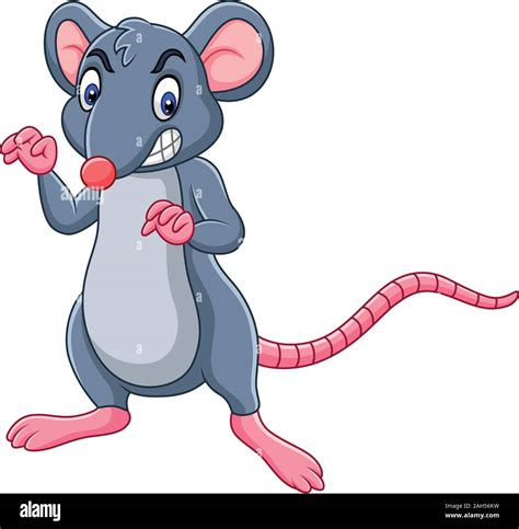 Cartoon illustration ugly rat standing hi-res stock photography and images - Alamy