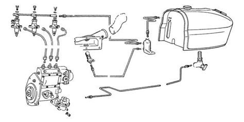 Primer Pump Replacement kit. Fordson dexta - Histoparts