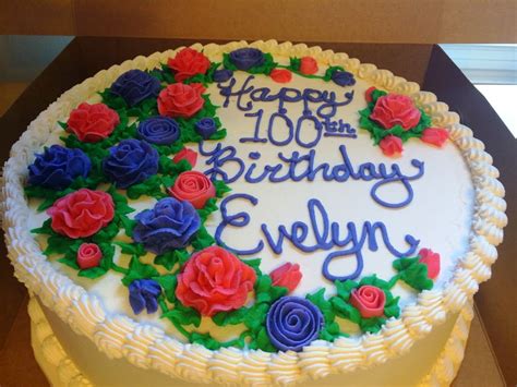 100th Birthday Cake